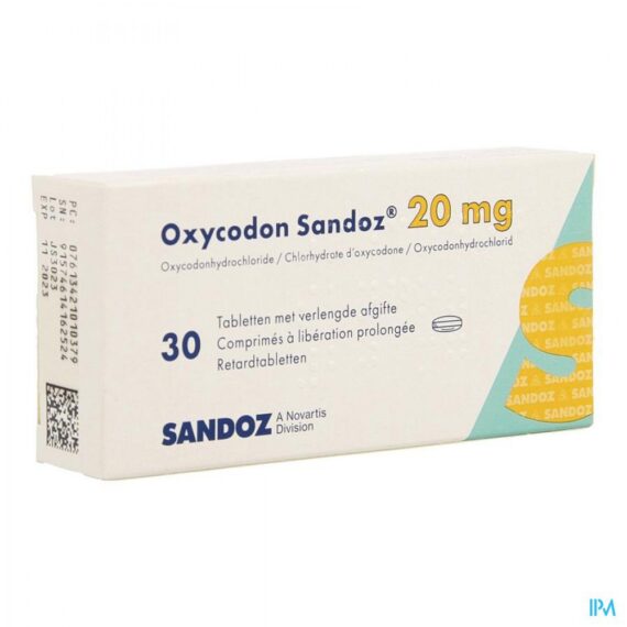 Oxycodon pijnstiller